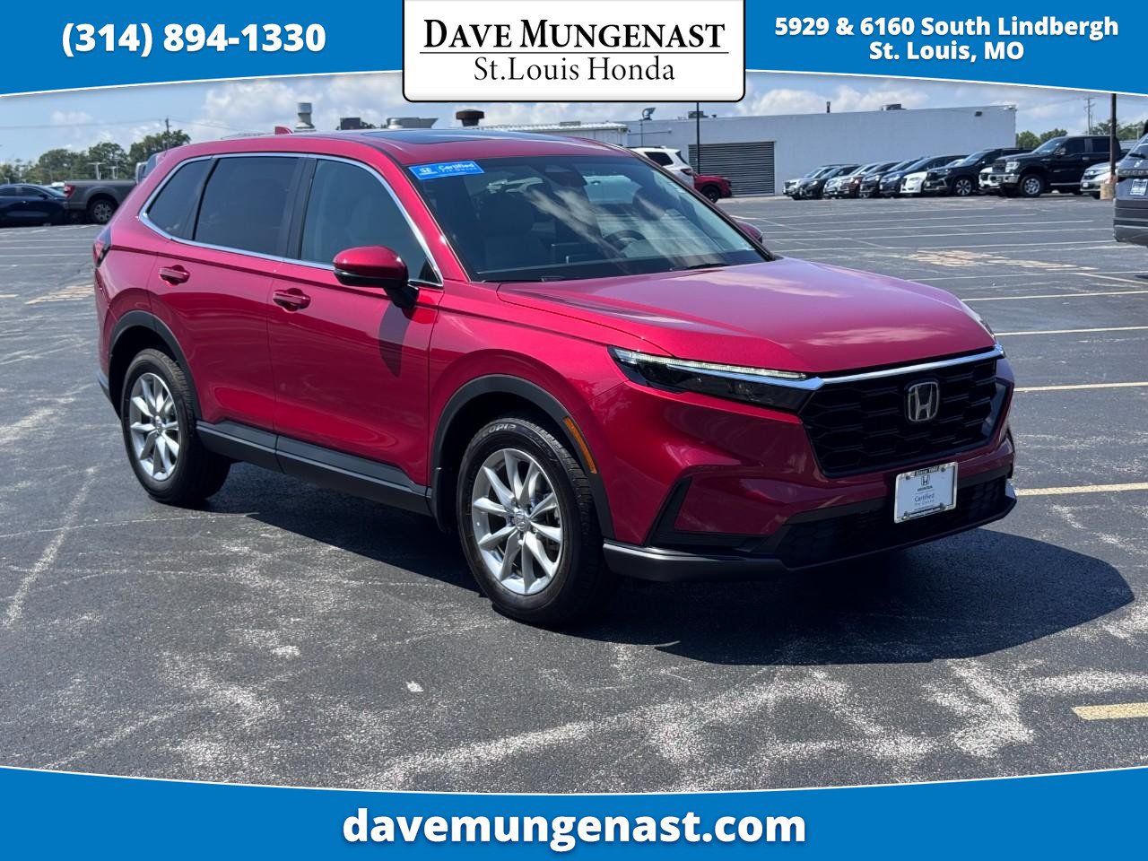 Certified 2026 Honda CR-V EX
