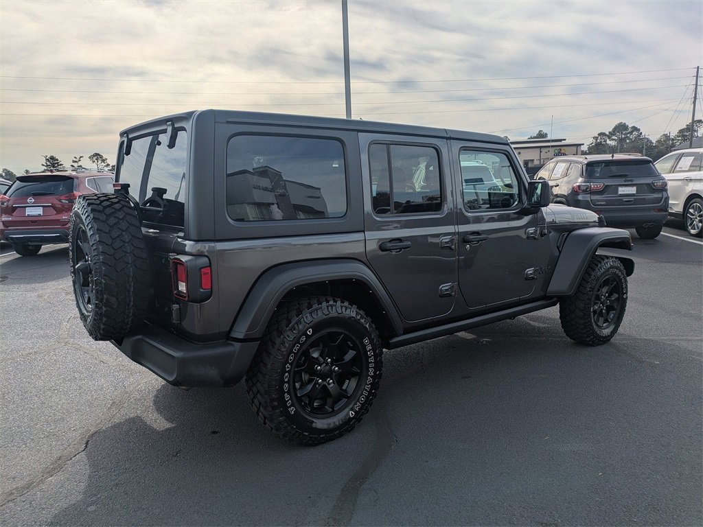 Used 2021 Jeep Wrangler Unlimited Willys image 5