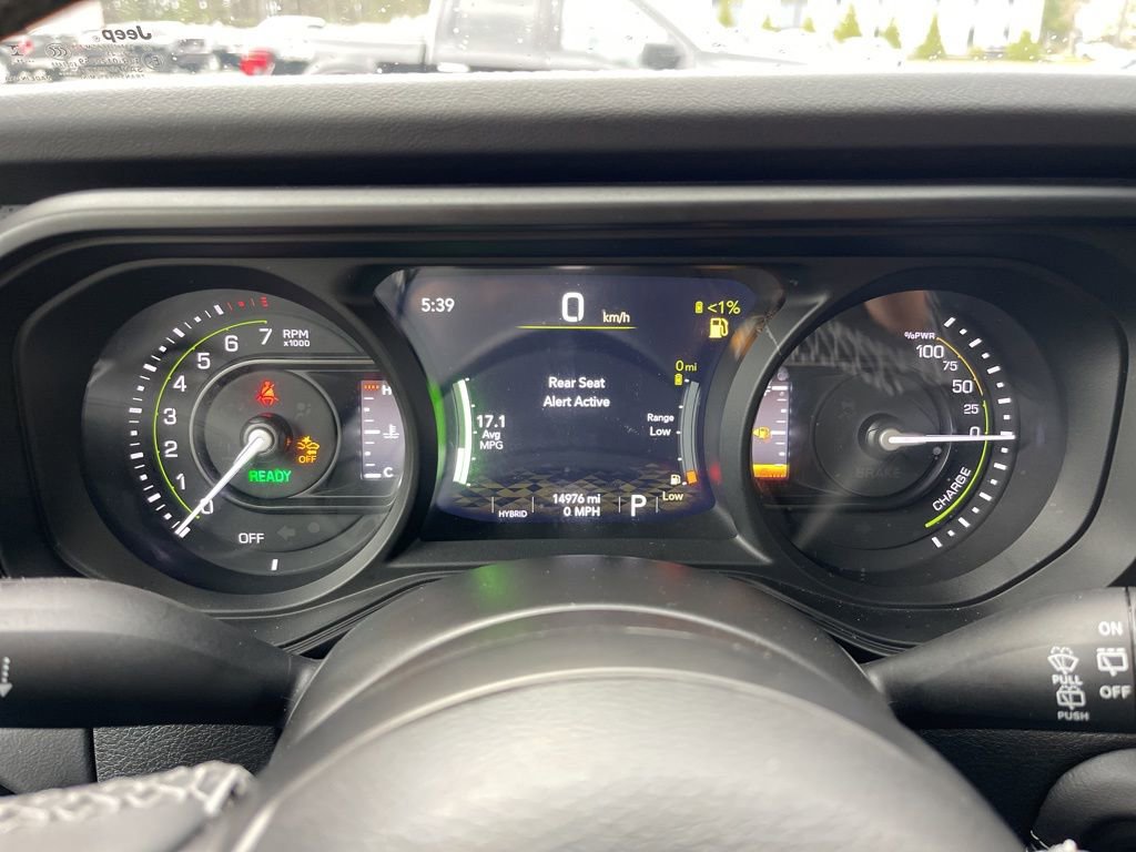 Certified 2025 Jeep Wrangler Unlimited Rubicon 4xe w/ Safety Group image 9