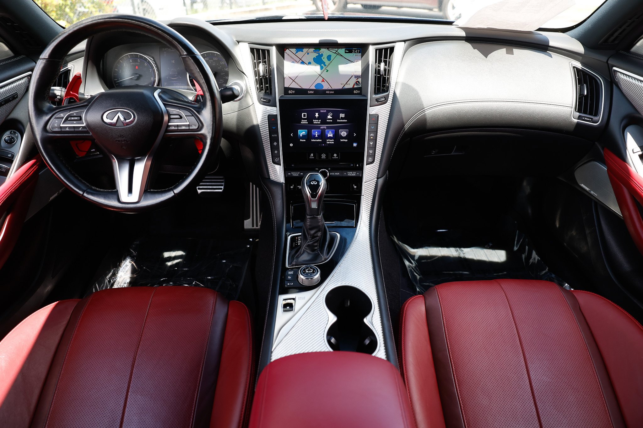 Used 2019 INFINITI Q60 Red Sport 400 RWD image 2