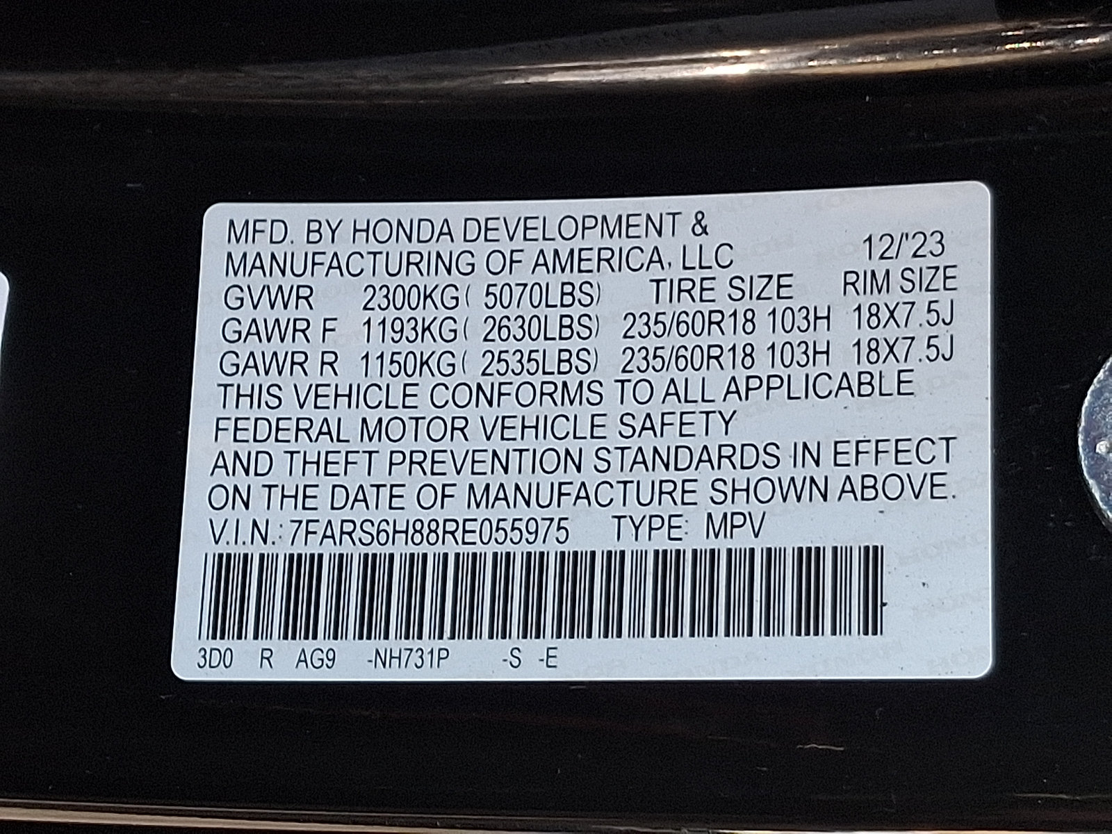 Certified 2024 Honda CR-V Sport-L image 27