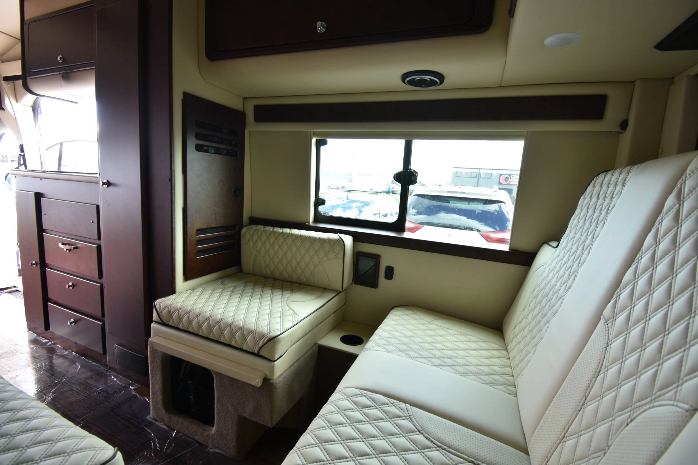 Used 2019 Ford Transit 350 148 High Roof Extended DRW w/ Premium Package RWD image 45