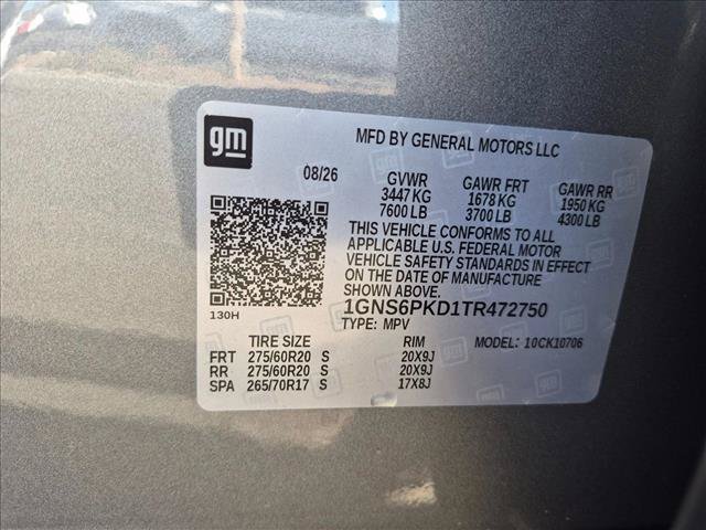 New 2026 Chevrolet Tahoe Z71 w/ Comfort Package AWD/4WD image 17