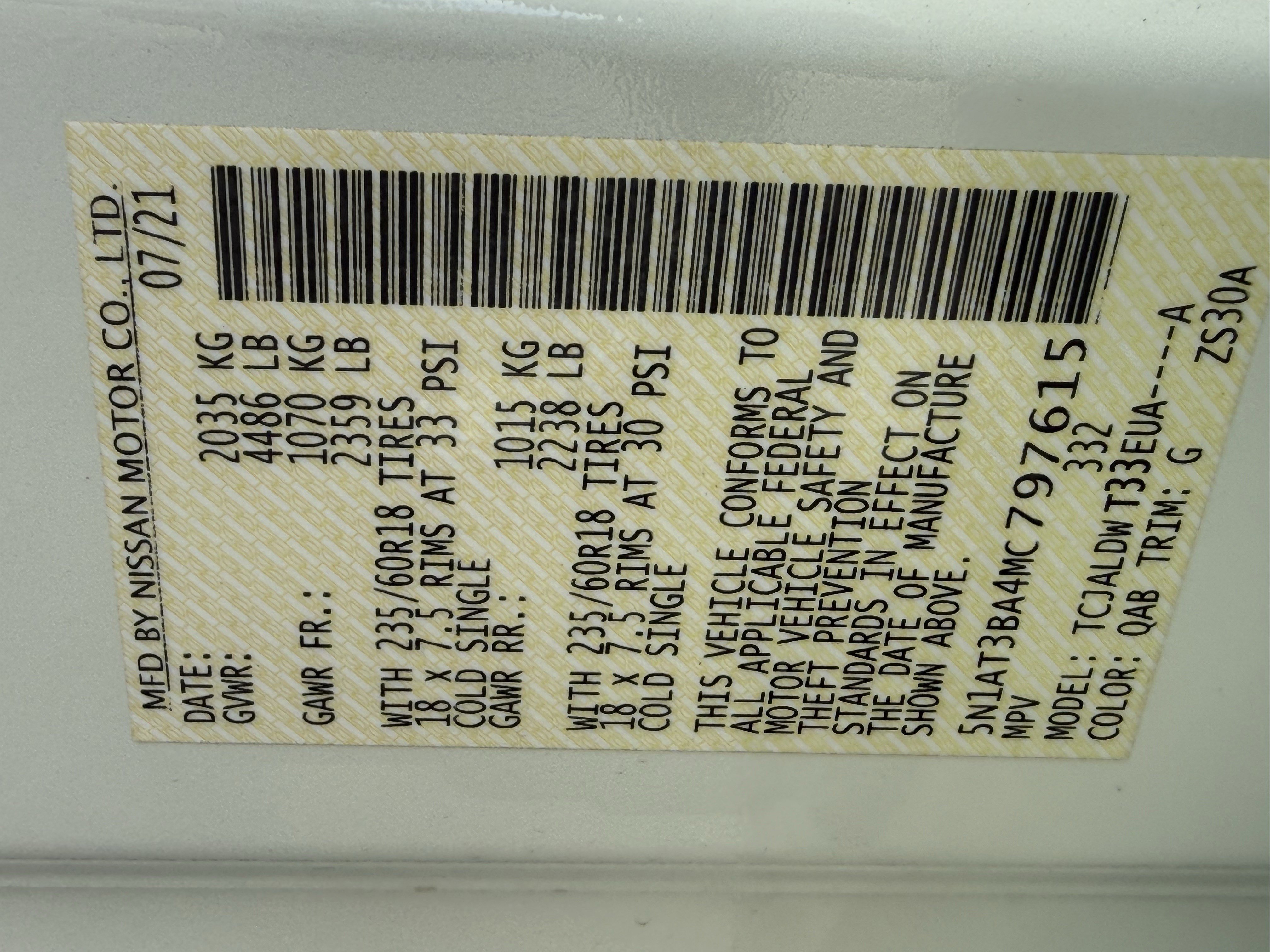 Used 2021 Nissan Rogue SV image 34