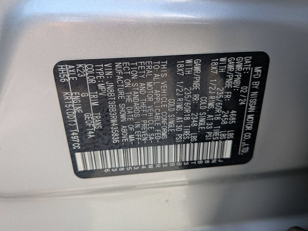 Used 2024 Nissan Rogue SV AWD/4WD image 33