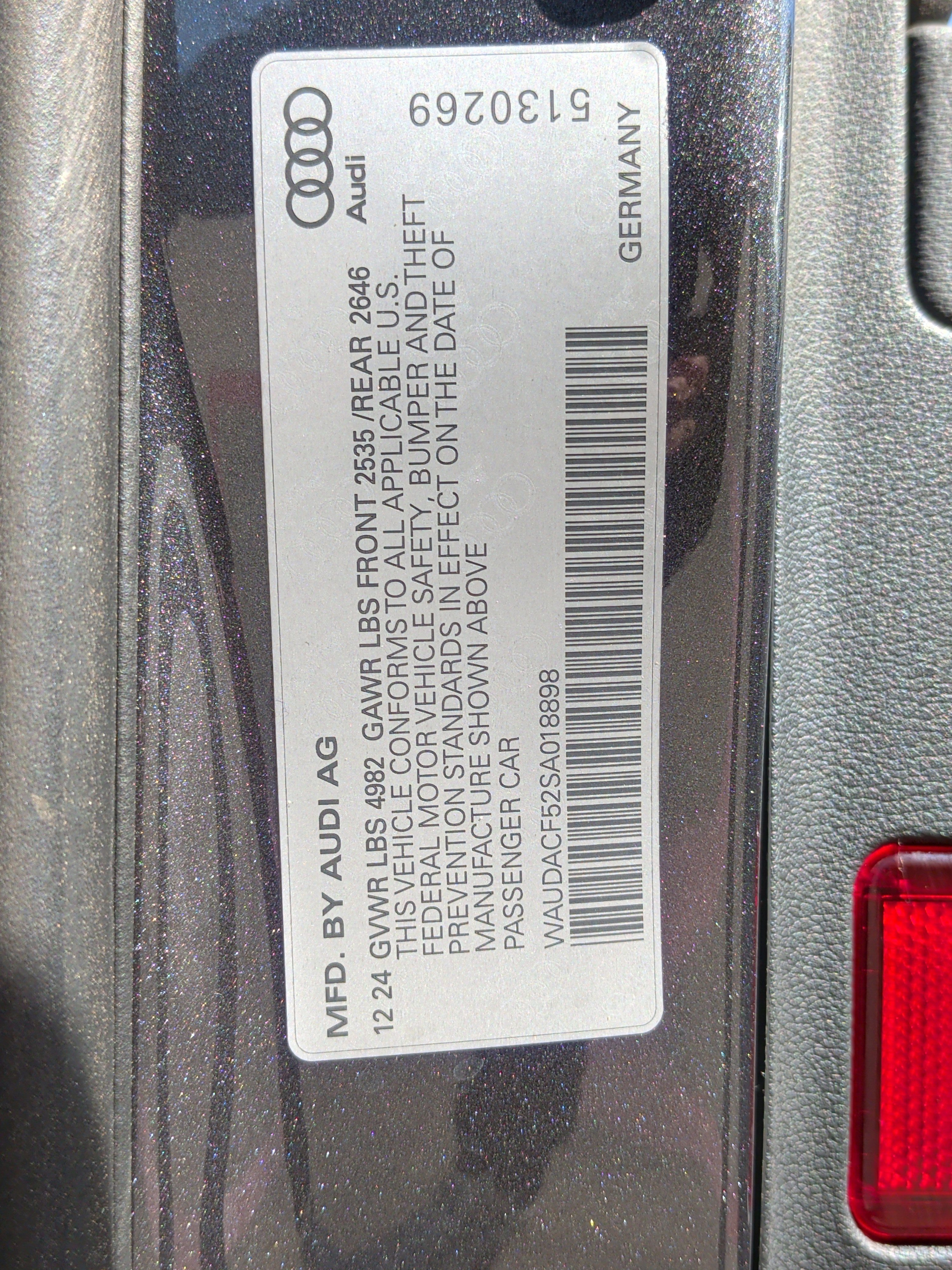 Certified 2025 Audi A5 2.0T Premium Plus w/ Convenience Plus Package image 36