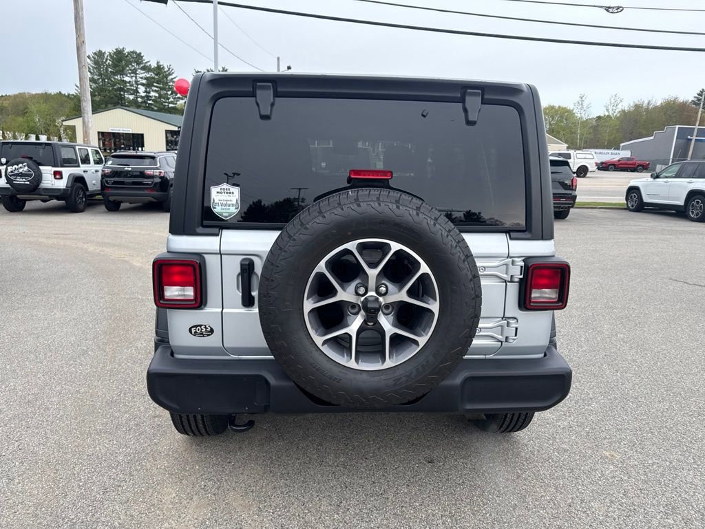 Certified 2024 Jeep Wrangler Unlimited Sport AWD/4WD image 4