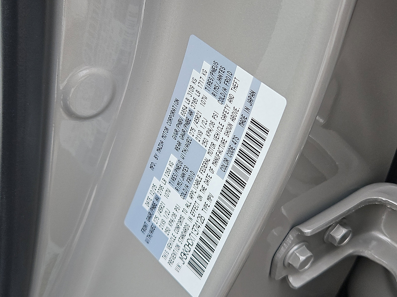 New 2026 MAZDA CX-90 3.3 Turbo S w/ Premium Package image 20