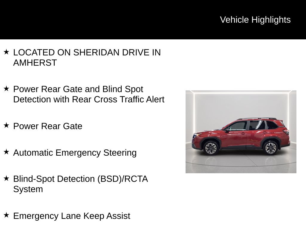 Certified 2026 Subaru Forester Premium AWD/4WD image 5