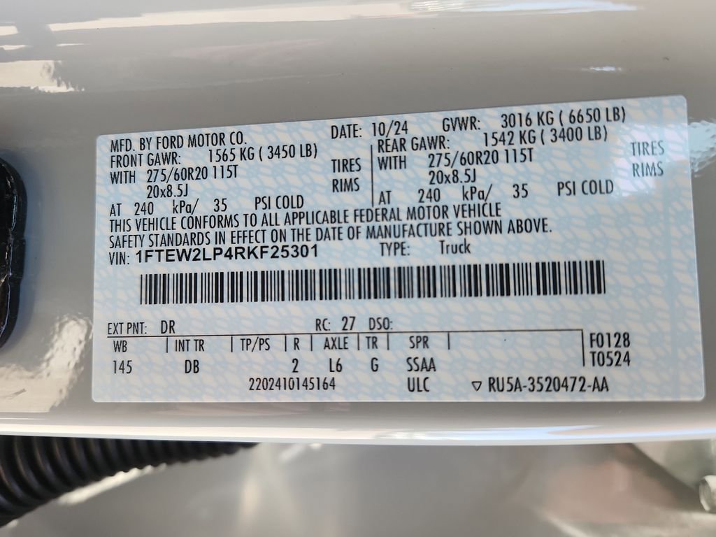 New 2024 Ford F150 STX w/ STX Black Appearance Package image 10