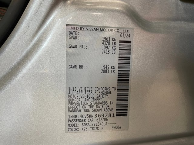 Used 2024 Nissan Altima 2.5 SR FWD image 22