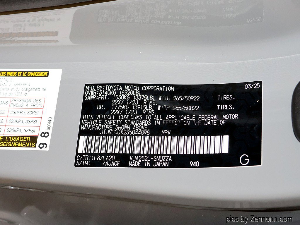 Used 2025 Lexus GX 550 w/ Accessory Package (2T) AWD/4WD image 45