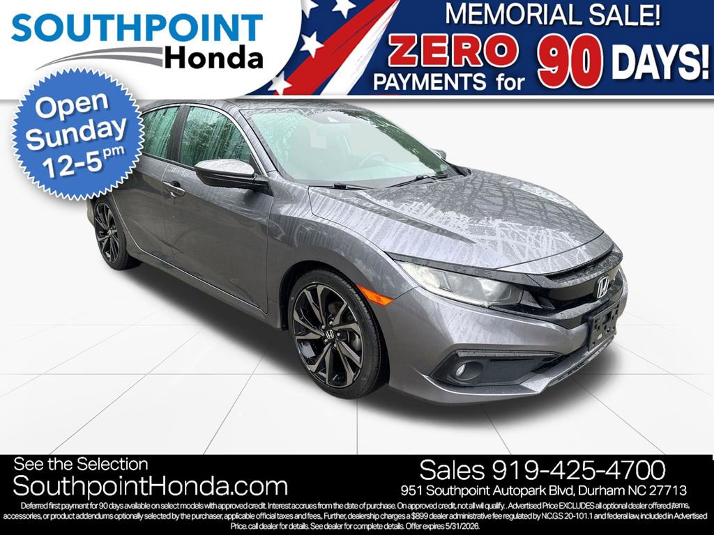 Used 2020 Honda Civic Sport