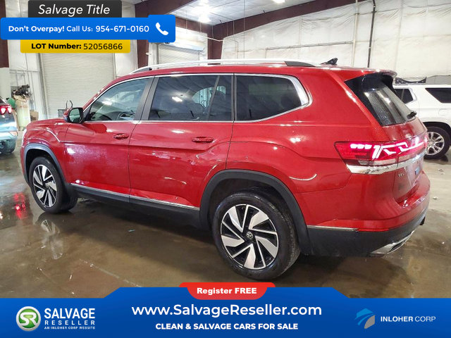 Used 2024 Volkswagen Atlas SEL AWD/4WD image 3