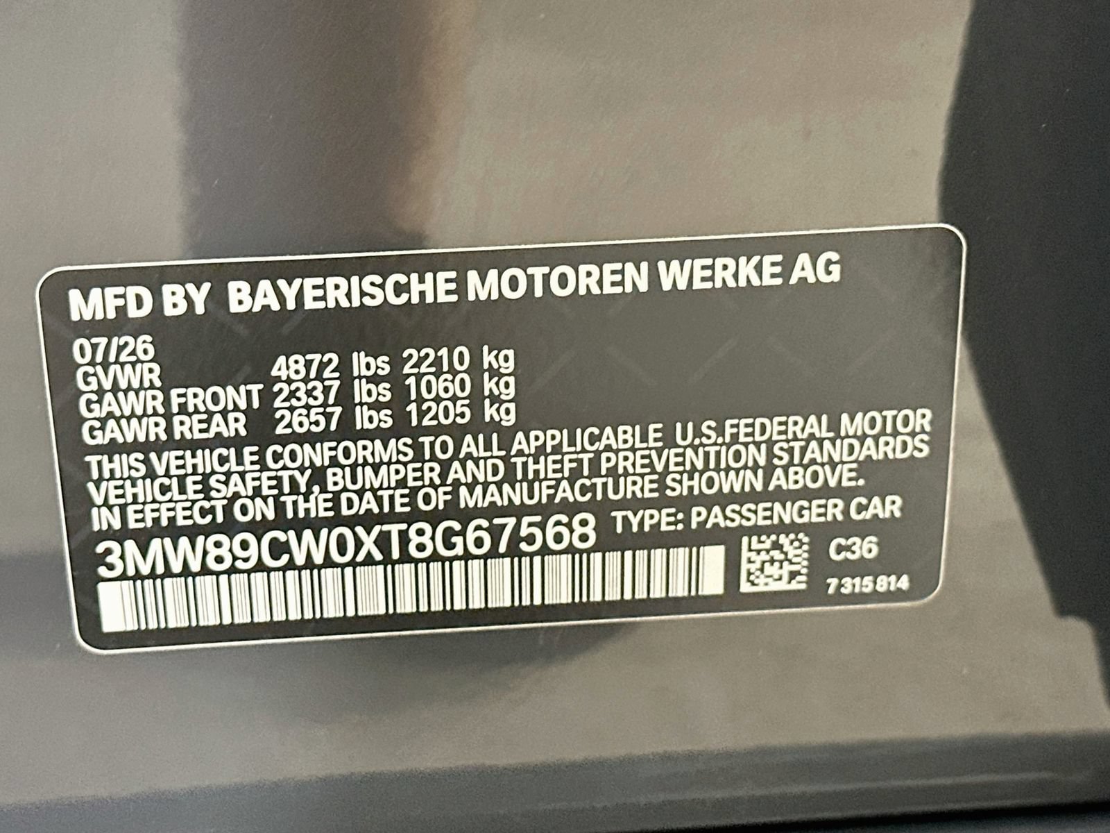 New 2026 BMW 330i xDrive Sedan w/ M Sport Package AWD/4WD image 48