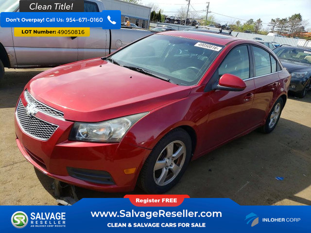 Used 2012 Chevrolet Cruze LT w/ All-Star Edition FWD image 1
