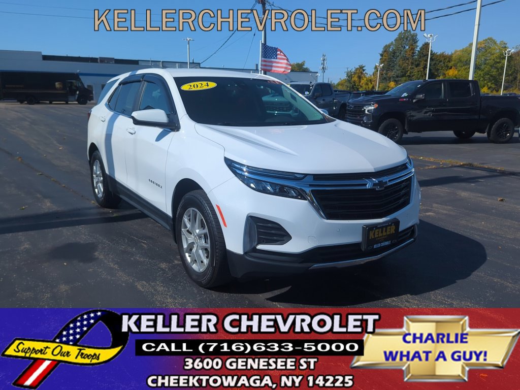 Certified 2024 Chevrolet Equinox LT w/ LPO, Floor Liner Package AWD/4WD 360° Tour