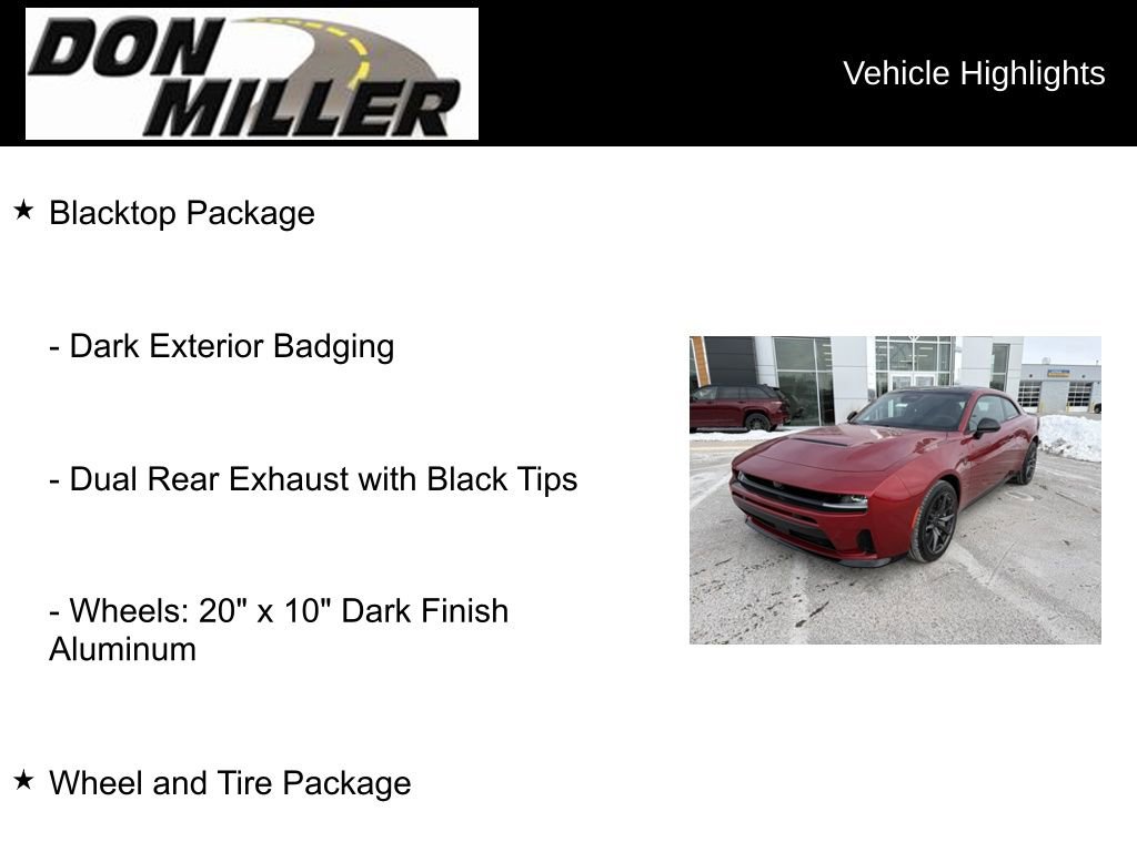 New 2026 Dodge Charger Scat Pack w/ Blacktop Package image 28