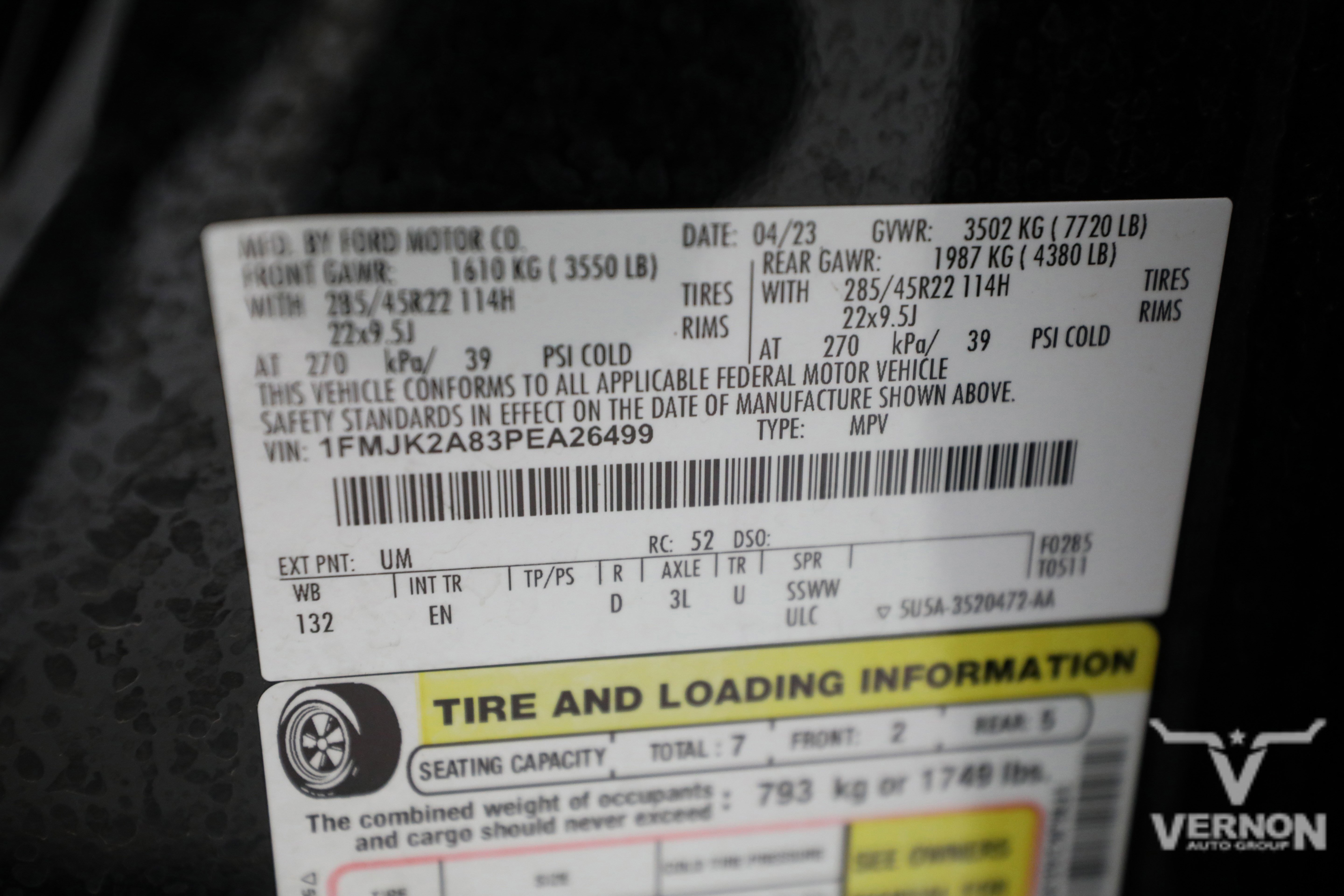 Used 2023 Ford Expedition Max Limited AWD/4WD image 13