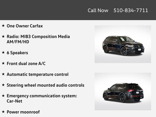 Certified 2022 Volkswagen Tiguan SE R-Line FWD image 4