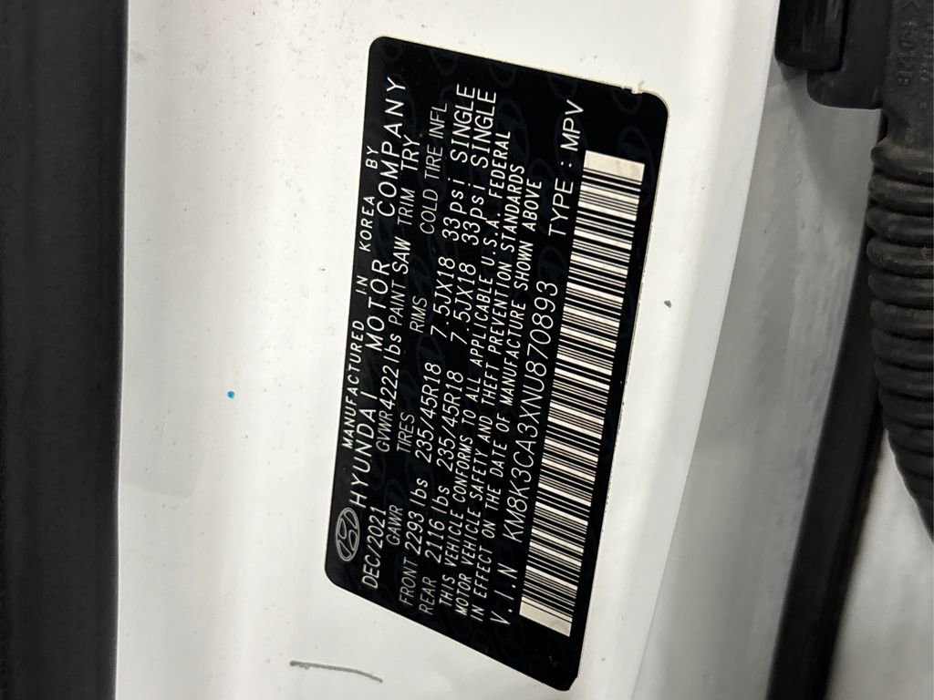 Certified 2022 Hyundai Kona N Line w/ Tech Package image 12