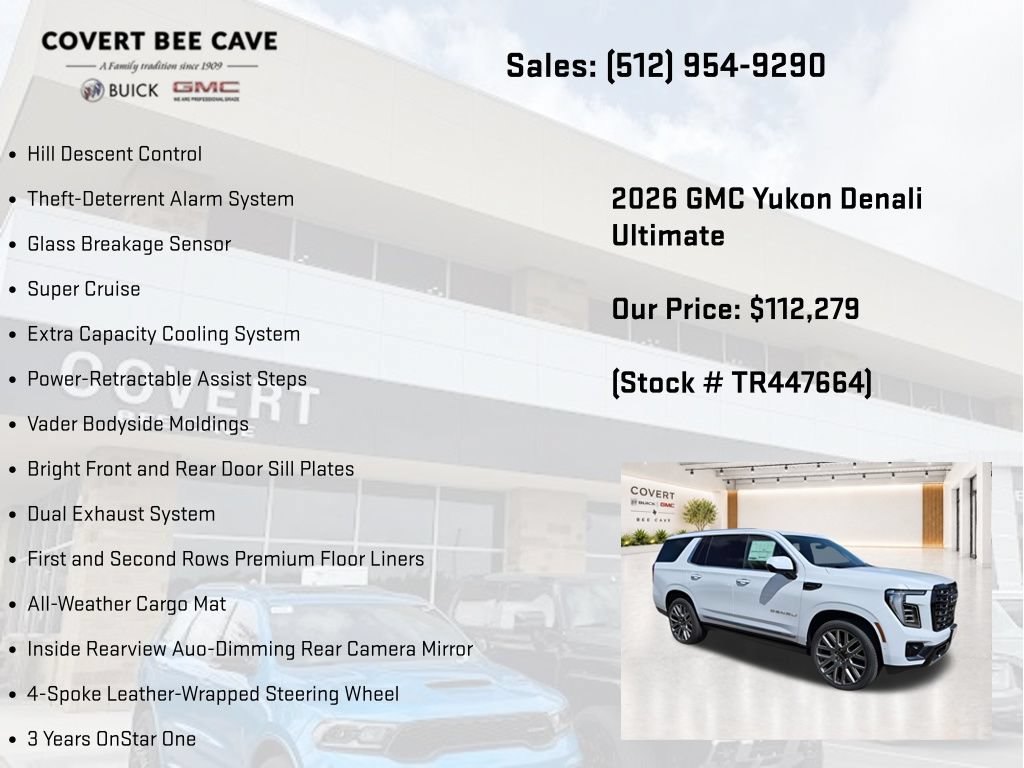 New 2026 GMC Yukon Denali Ultimate AWD/4WD image 38