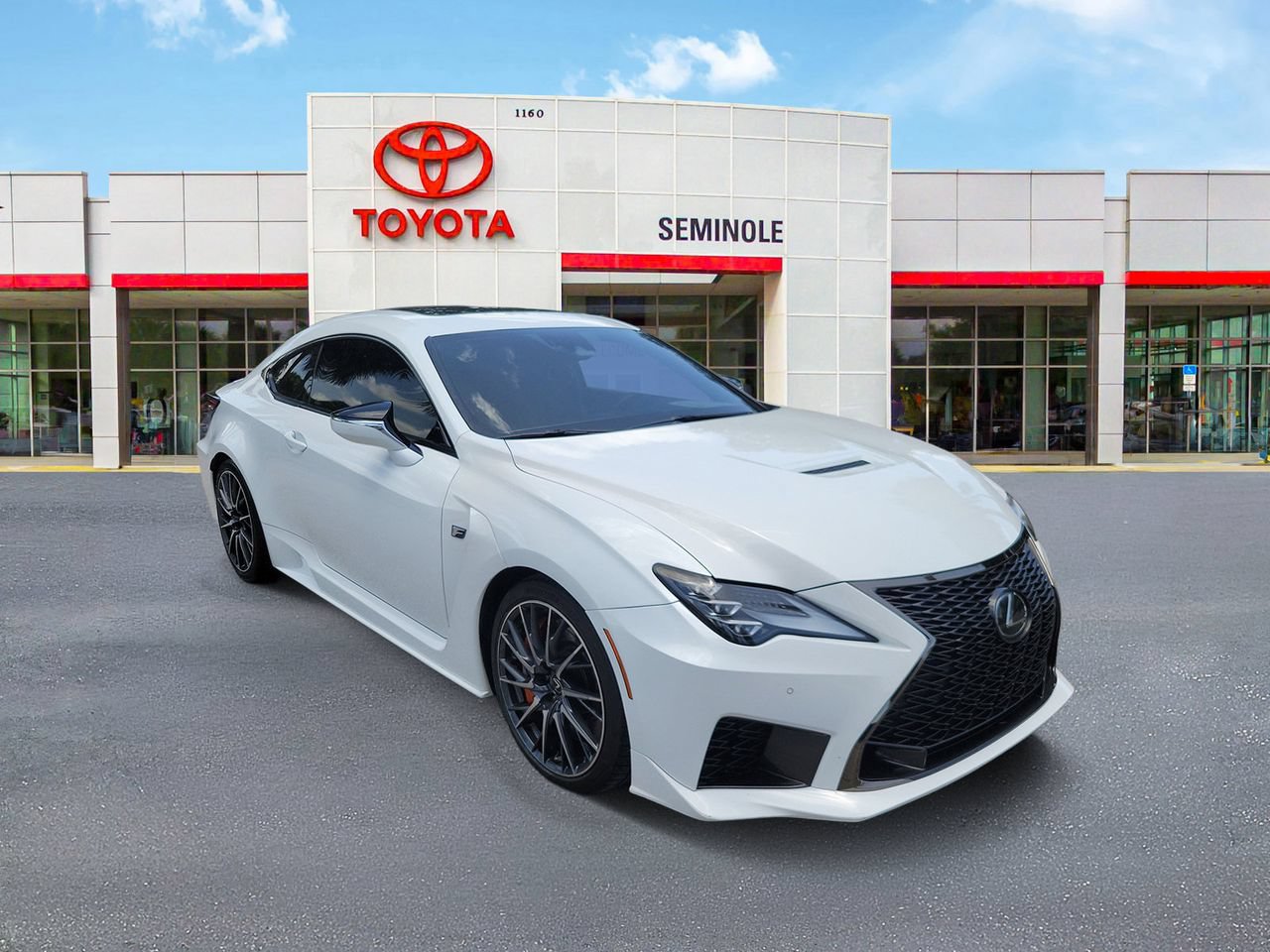 Used 2020 Lexus RC F w/ Premium Package RWD image 2