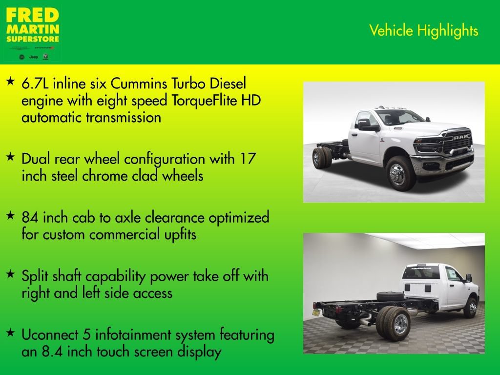 New 2026 RAM 3500 Tradesman w/ Chrome Appearance Group A AWD/4WD image 7