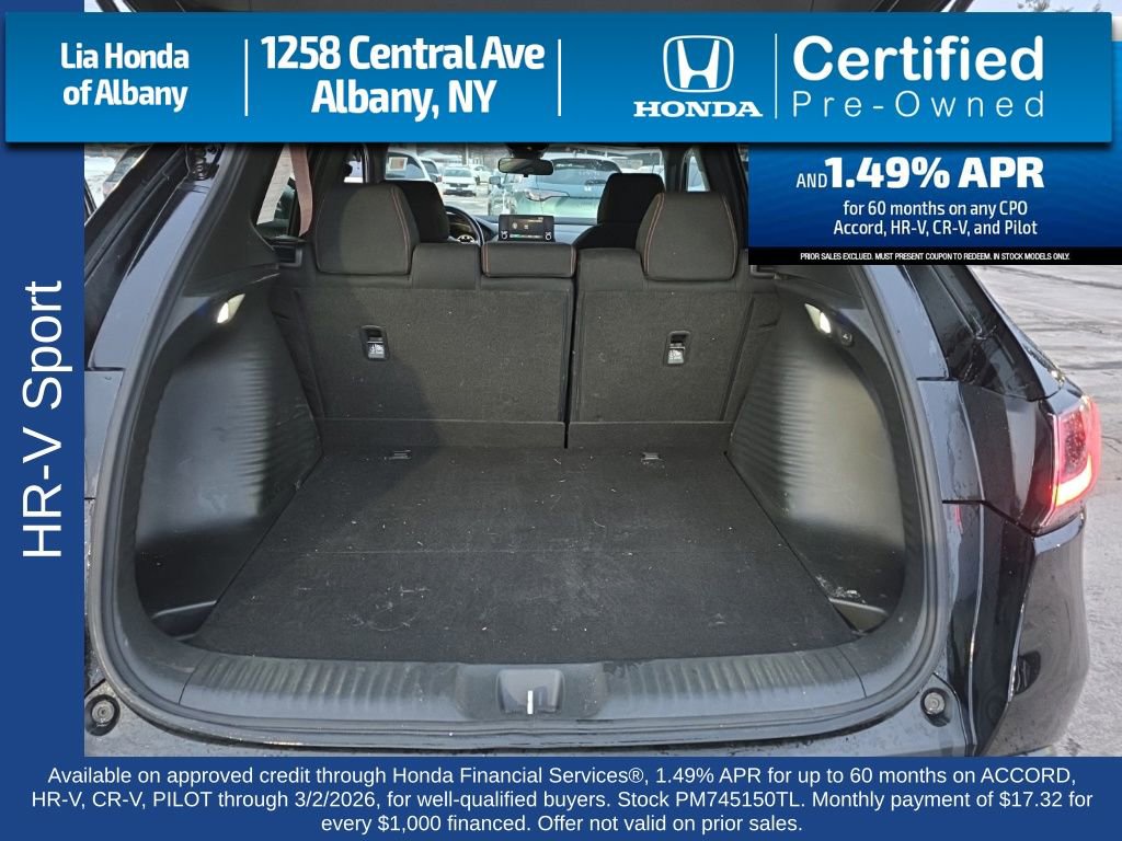 Certified 2023 Honda HR-V Sport image 23