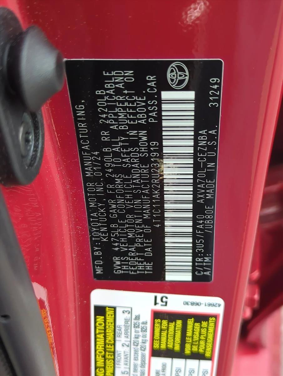 Certified 2024 Toyota Camry LE FWD video 2