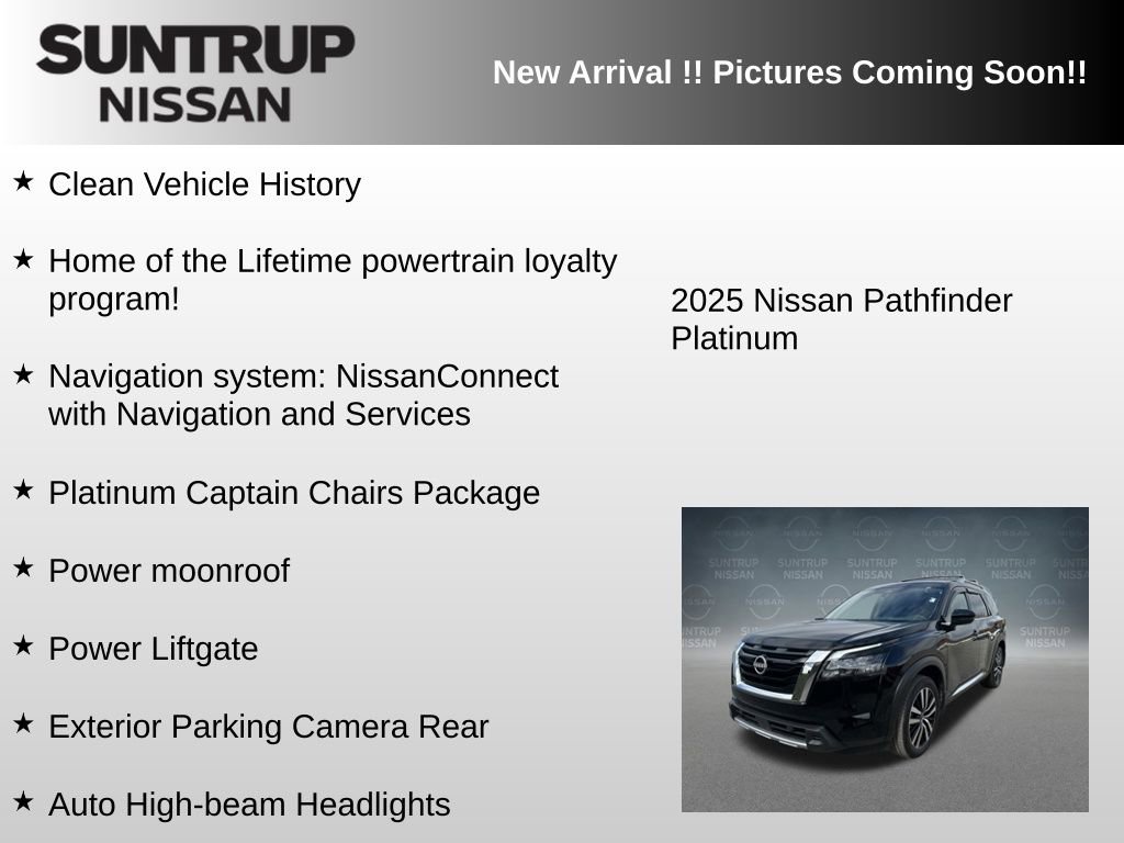 Used 2025 Nissan Pathfinder Platinum image 6