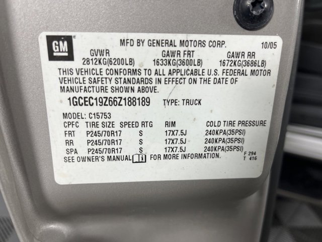 Used 2006 Chevrolet Silverado 1500 LT w/ Light Duty Power Package image 33