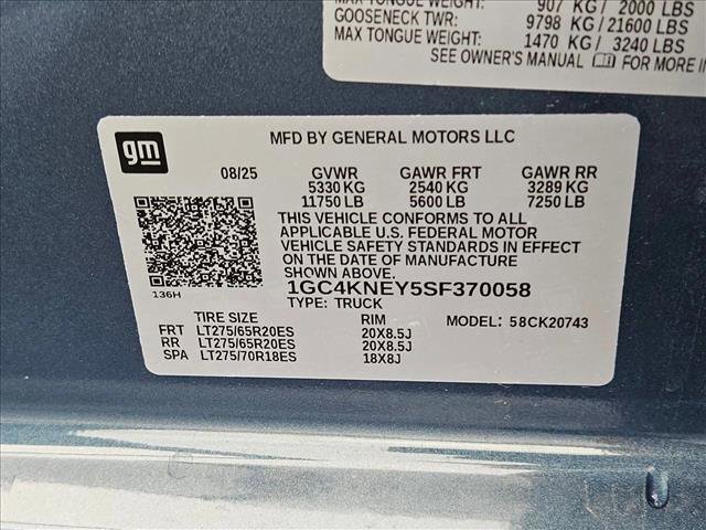 New 2025 Chevrolet Silverado 2500 LT w/ Trail Boss Package image 17