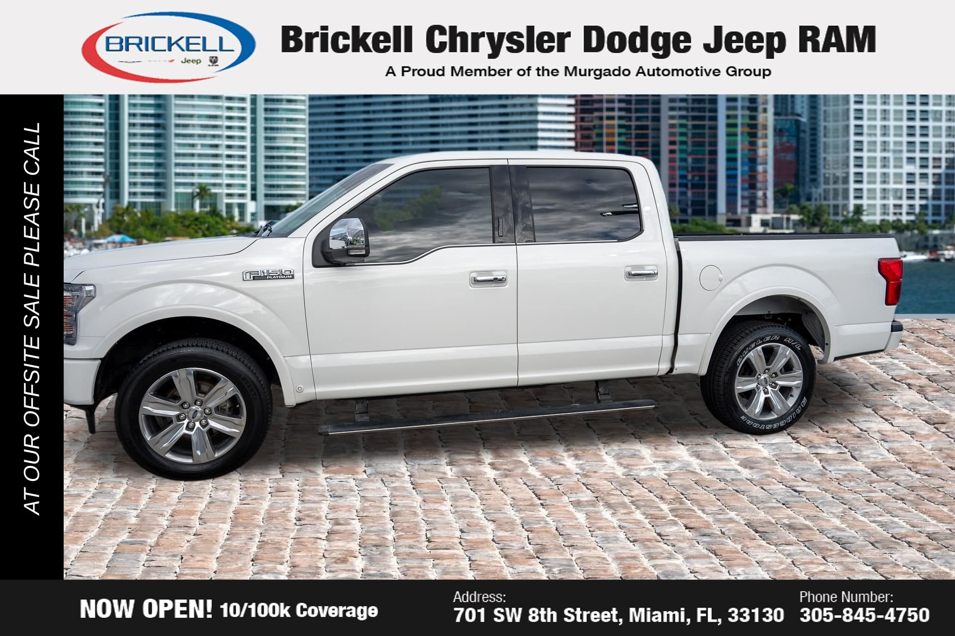 Used 2020 Ford F150 Platinum w/ Equipment Group 701A Luxury image 8