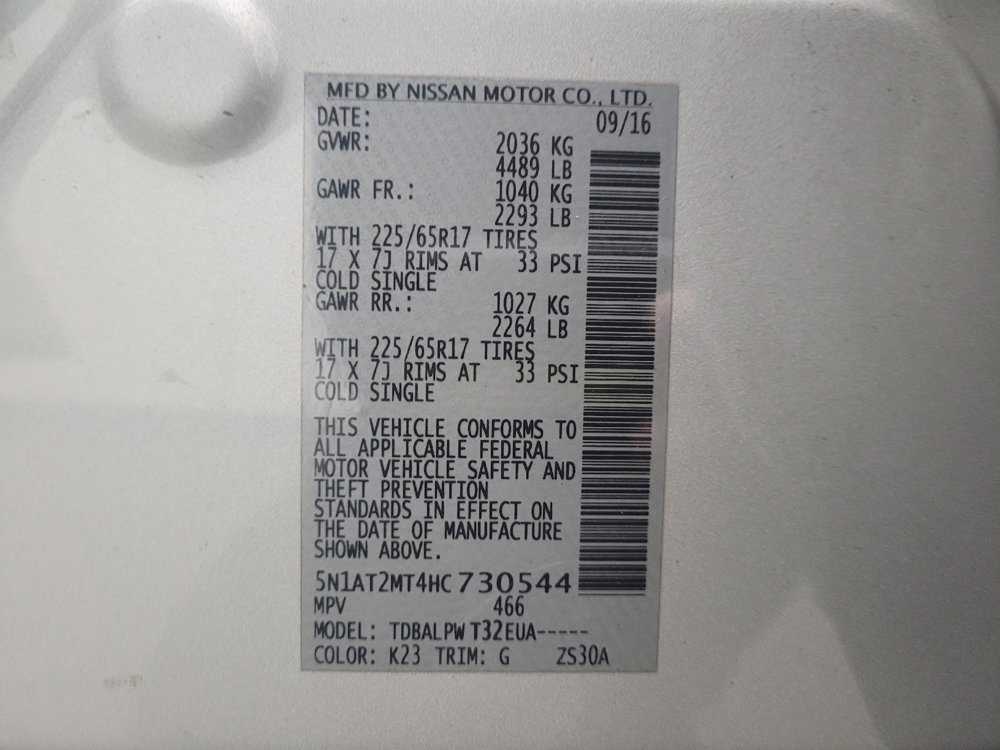Used 2017 Nissan Rogue S FWD image 33
