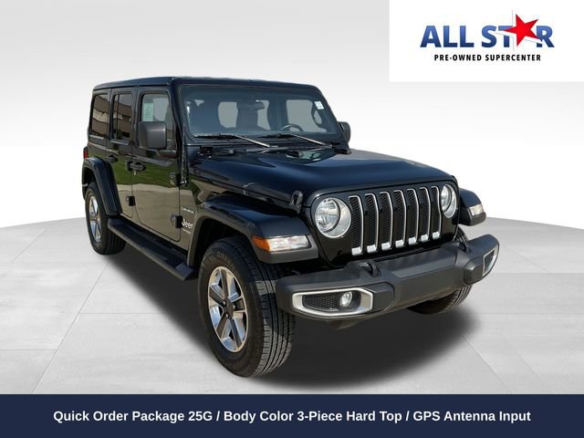 Used 2021 Jeep Wrangler Unlimited Sahara image 1