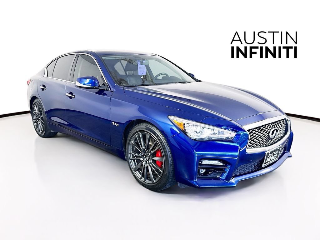Certified 2017 INFINITI Q50 Red Sport 400 AWD/4WD image 1