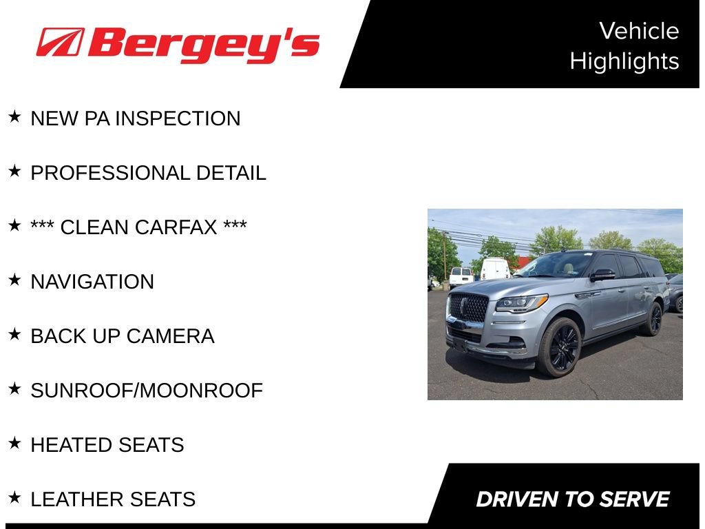 Used 2023 Lincoln Navigator L Black Label AWD/4WD image 4