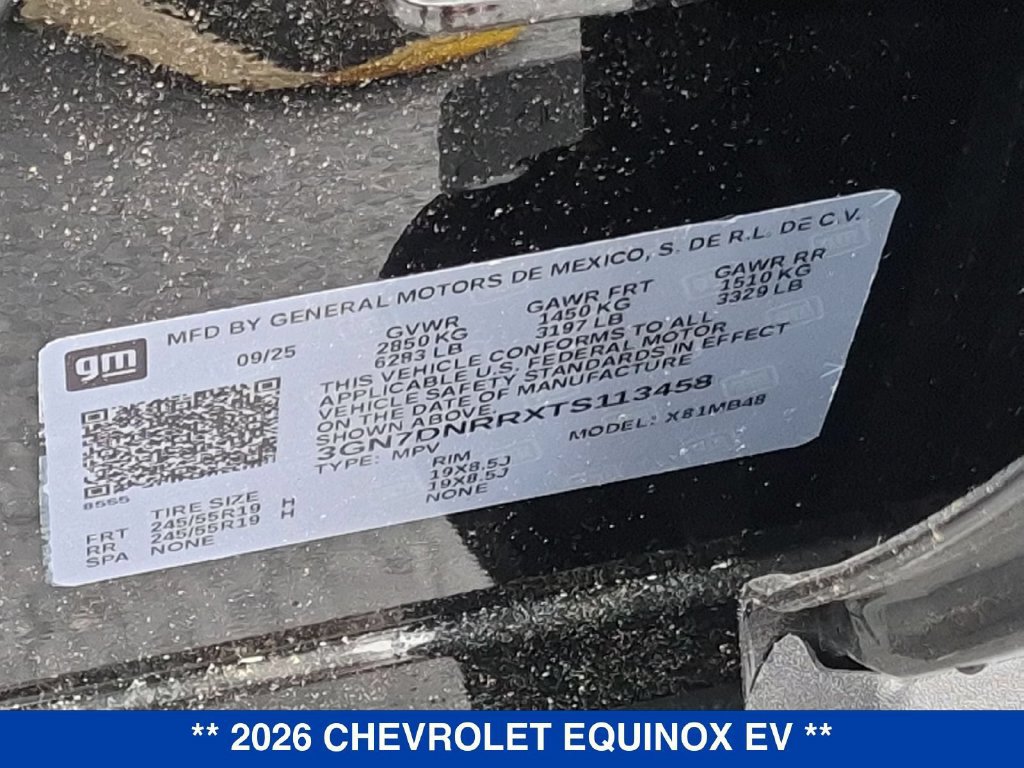 New 2026 Chevrolet Equinox EV LT AWD/4WD image 34