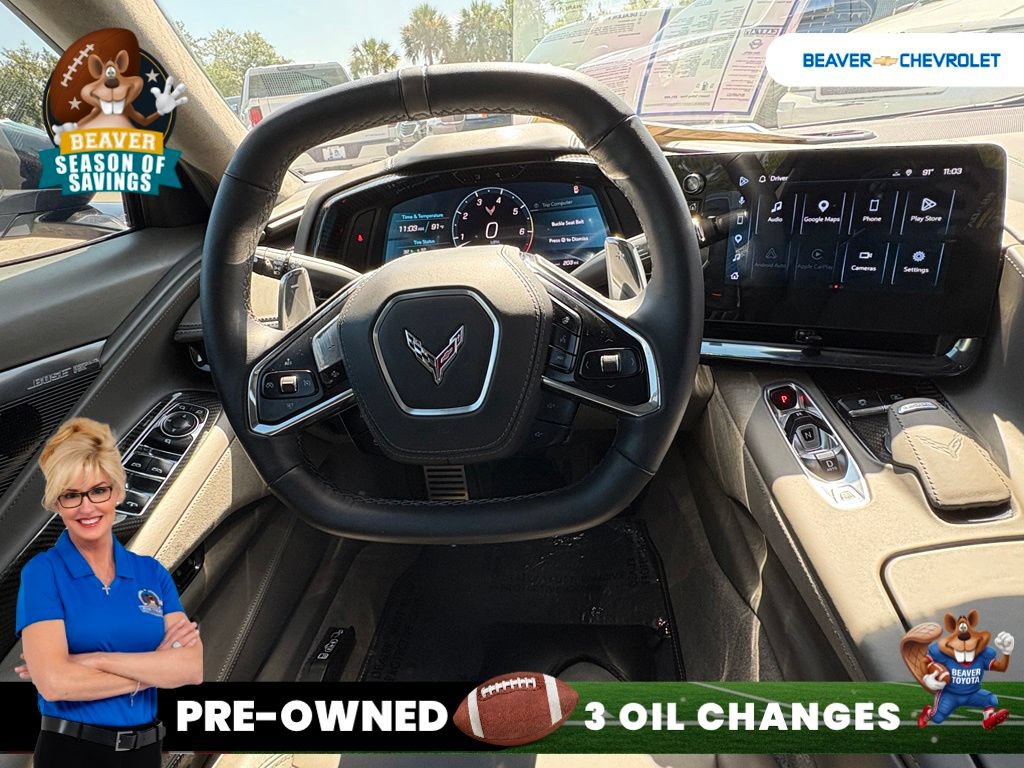Used 2025 Chevrolet Corvette Stingray Premium Conv w/ Z51 Performance Package RWD image 16