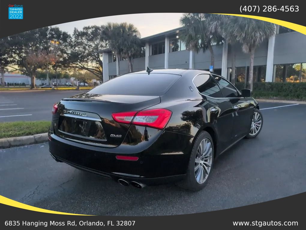 Used 2016 Maserati Ghibli S Q4 AWD/4WD image 5