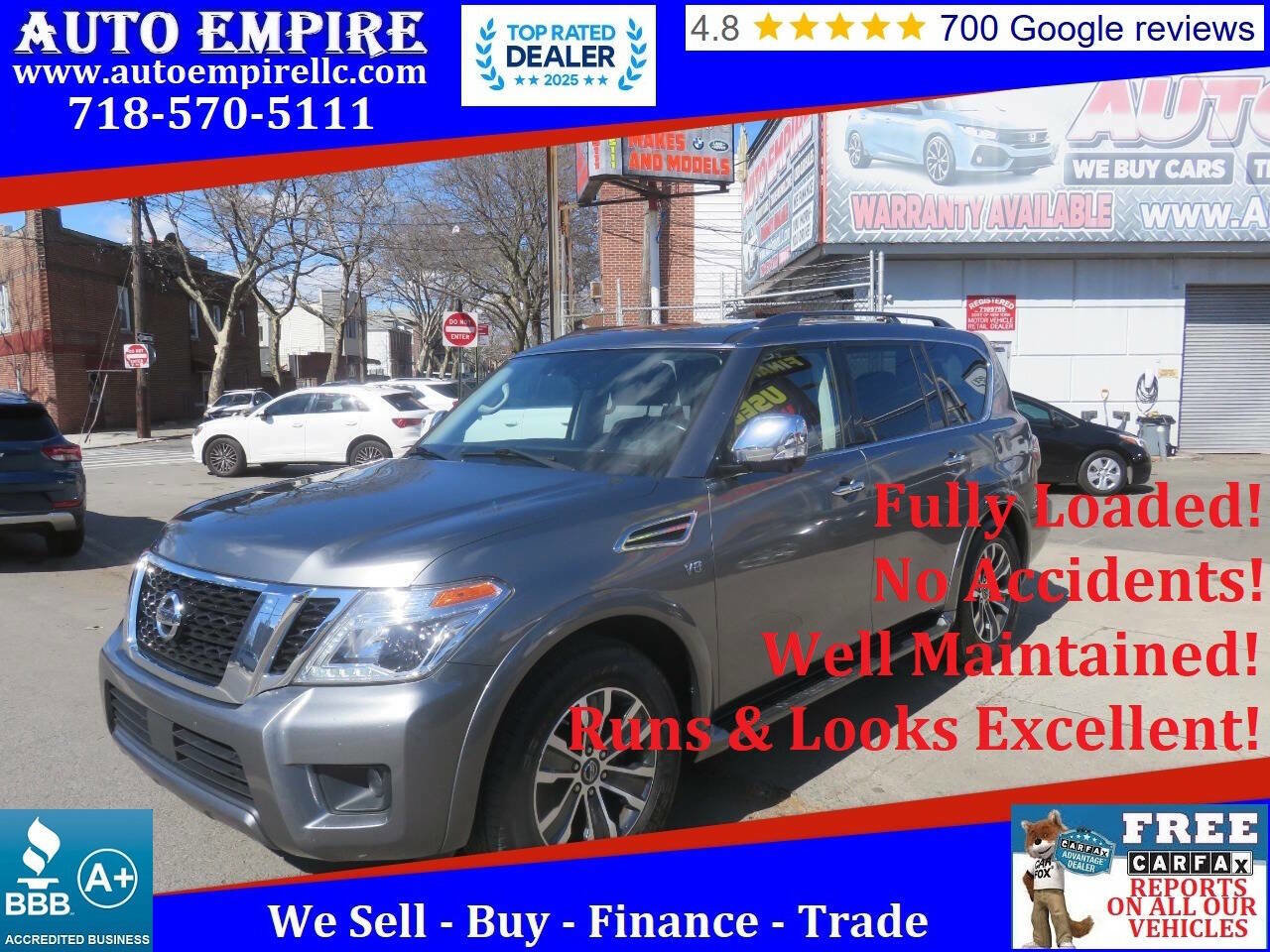 Used 2020 Nissan Armada SL w/ Premium Package