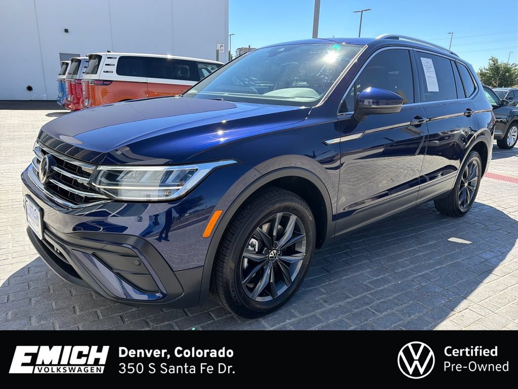 Certified 2023 Volkswagen Tiguan SE w/ Panoramic Sunroof Package