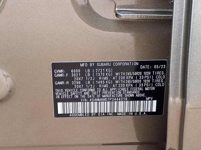 Certified 2023 Subaru Ascent Touring AWD/4WD image 10