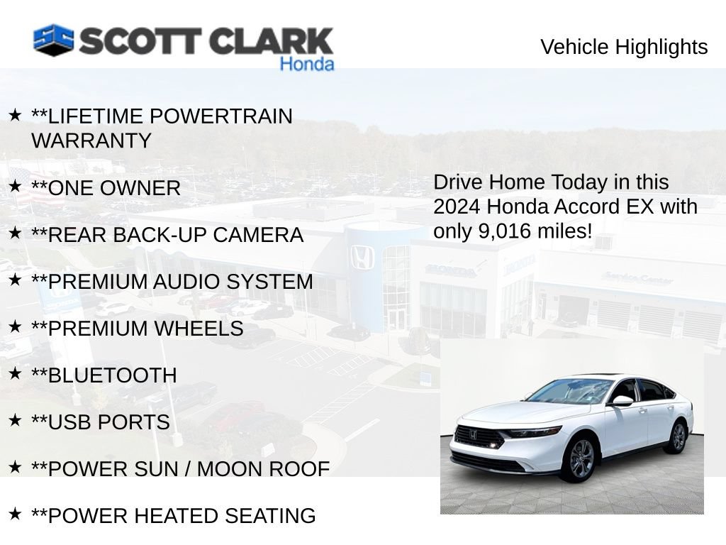 Used 2024 Honda Accord EX image 11