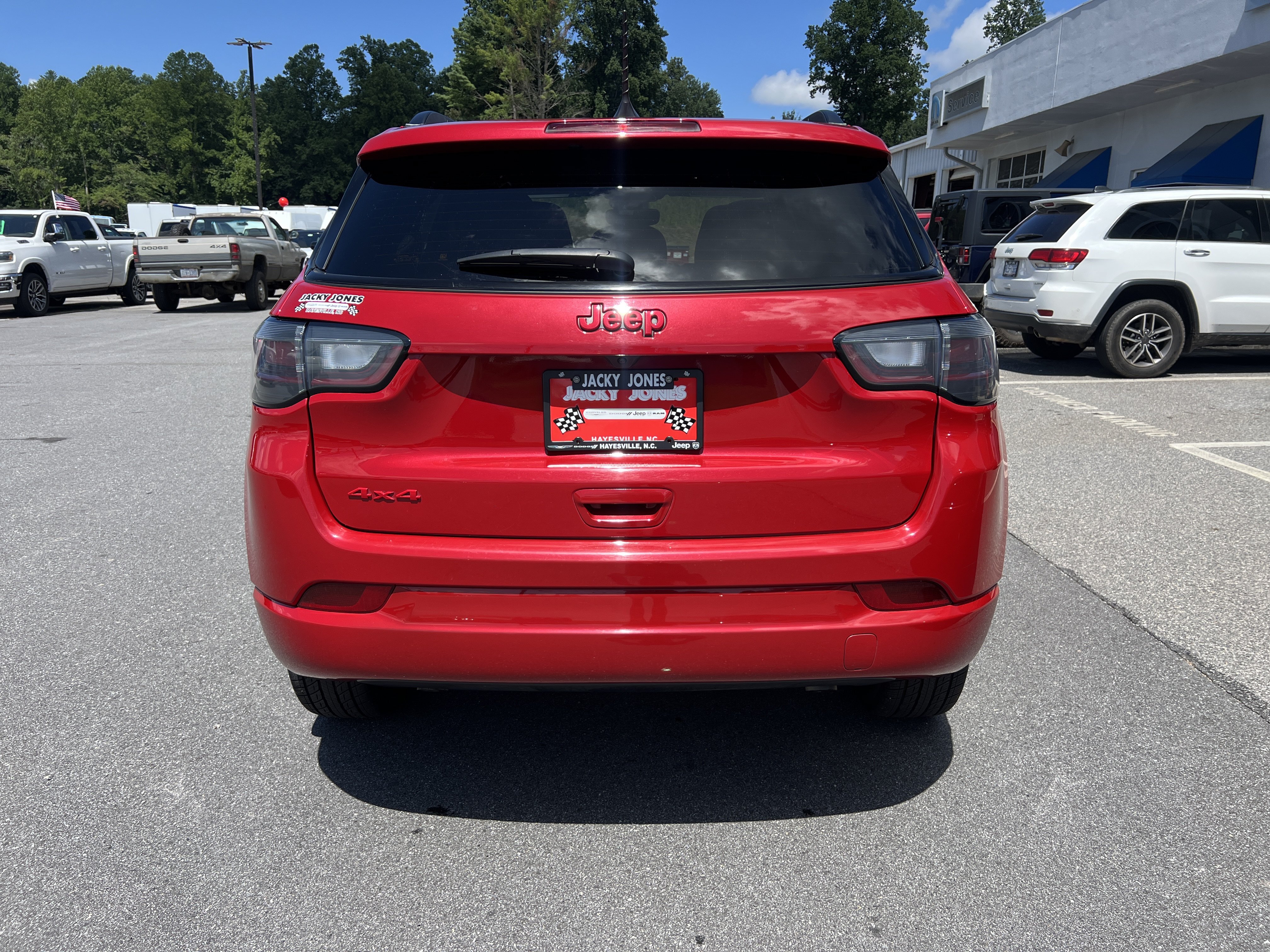 Used 2023 Jeep Compass Limited w/ Elite Group for (Red) Edition AWD/4WD image 2