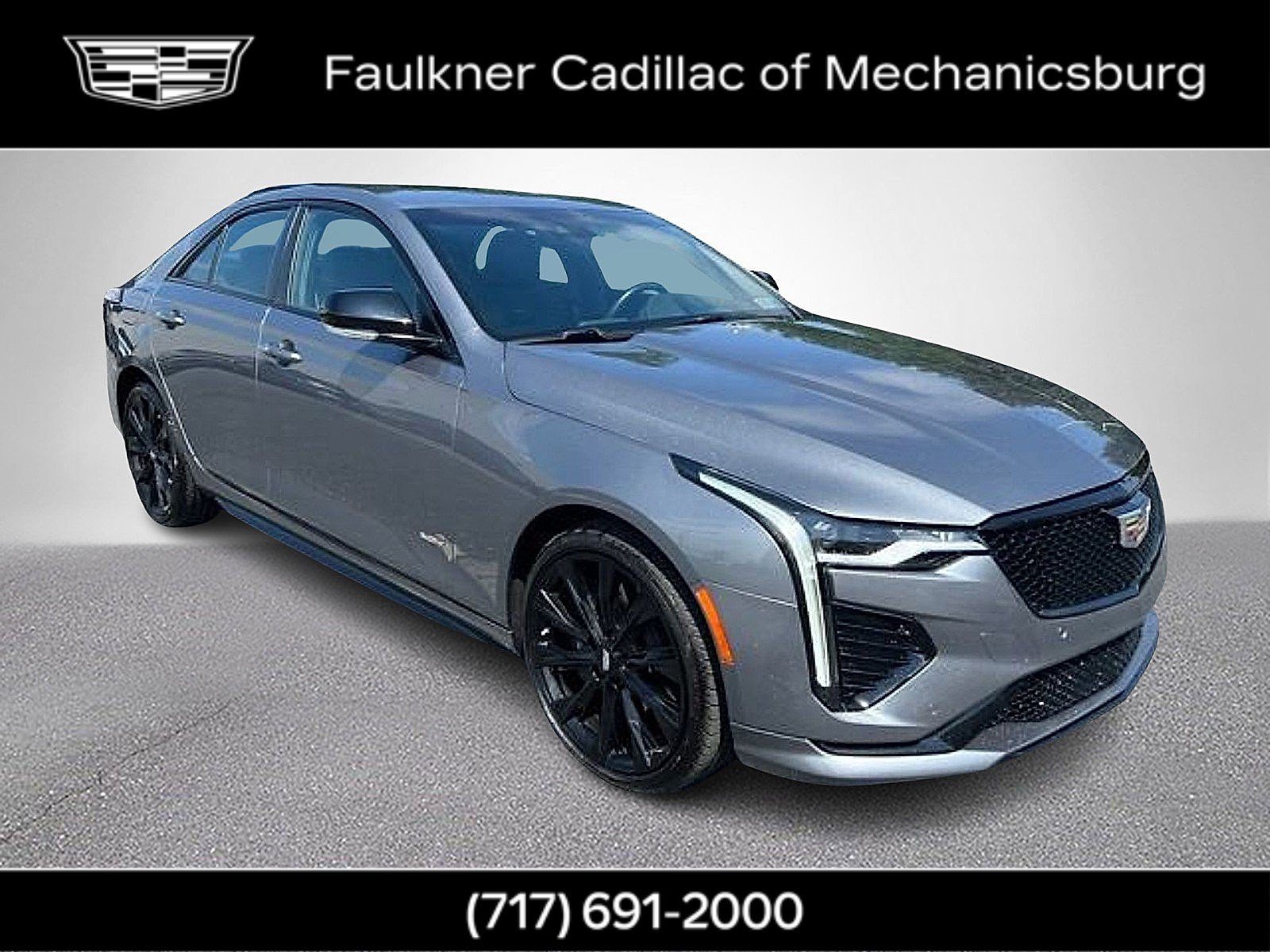 Used 2022 Cadillac CT4 V w/ LPO, ONYX Package AWD/4WD image 3