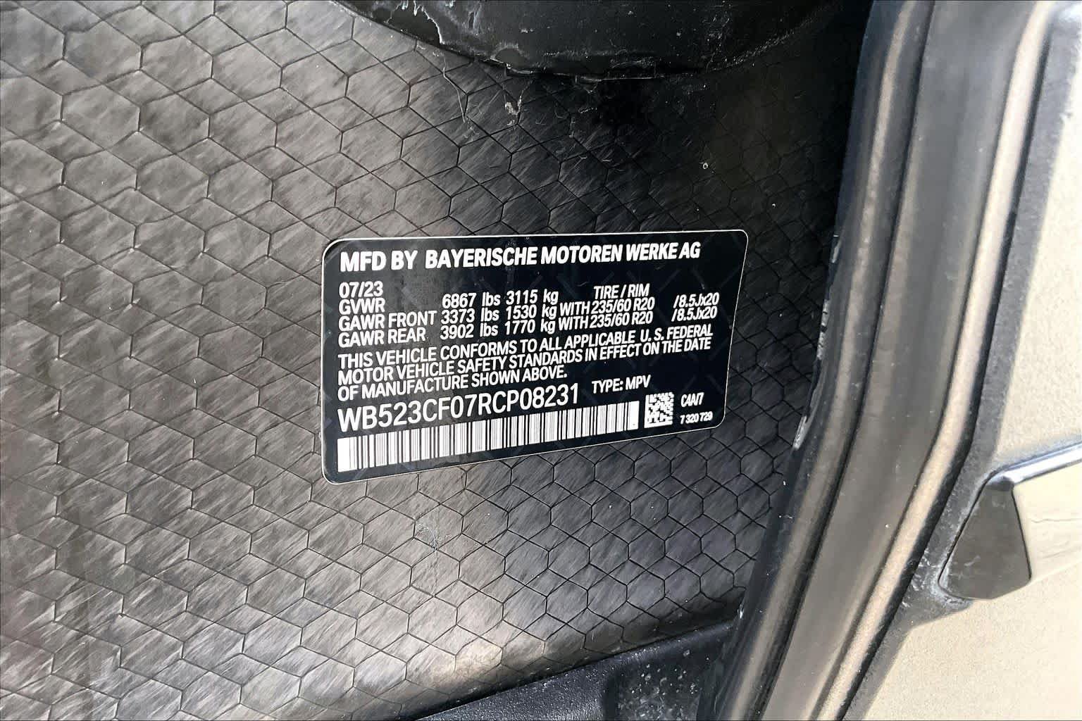 Used 2024 BMW iX xDrive50 w/ Convenience Package AWD/4WD image 32