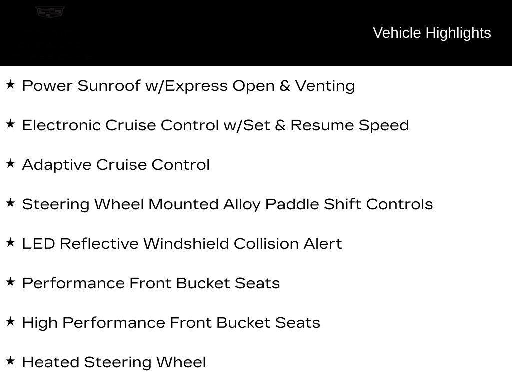 Certified 2023 Cadillac CT4 V Blackwing w/ Driver Assist Package RWD image 8