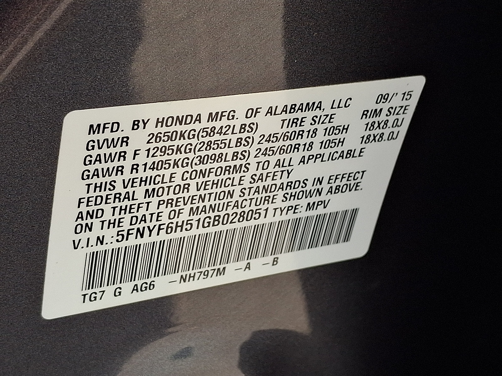 Used 2016 Honda Pilot EX-L image 30